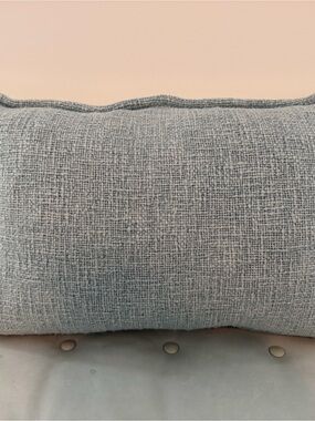 Pom Pom at Home Humboldt Pillow in Sky, 14” × 24” *NEW ( discontinued online)